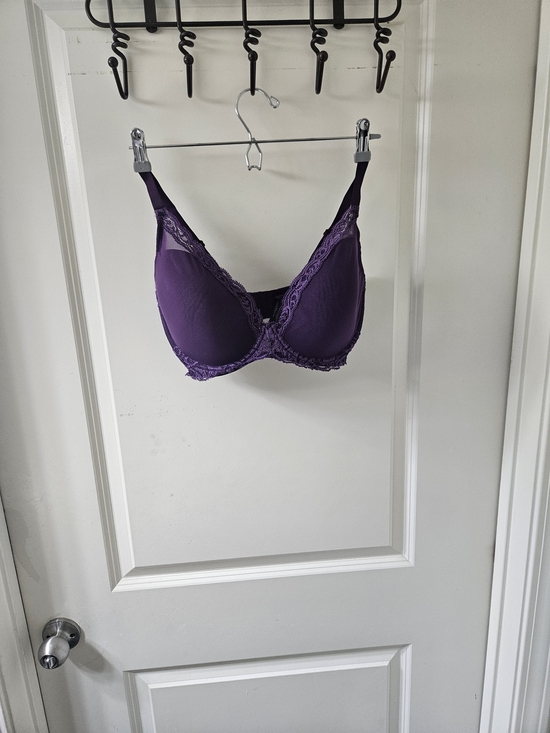 Natori Other - Natori Deep Purple Lace-Trim Underwire Bra